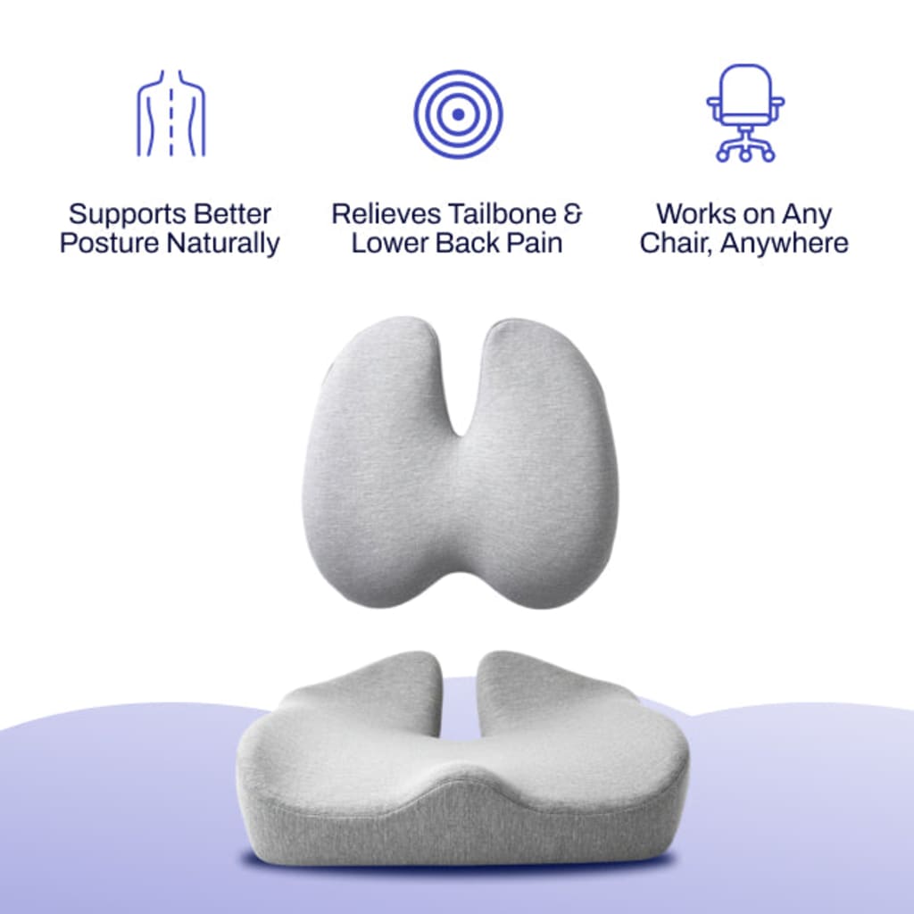 Tushion - Memory Foam Seat Cushion