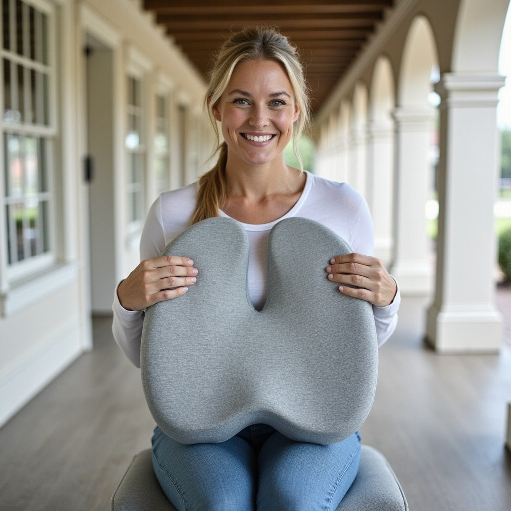 Tushion - Memory Foam Seat Cushion
